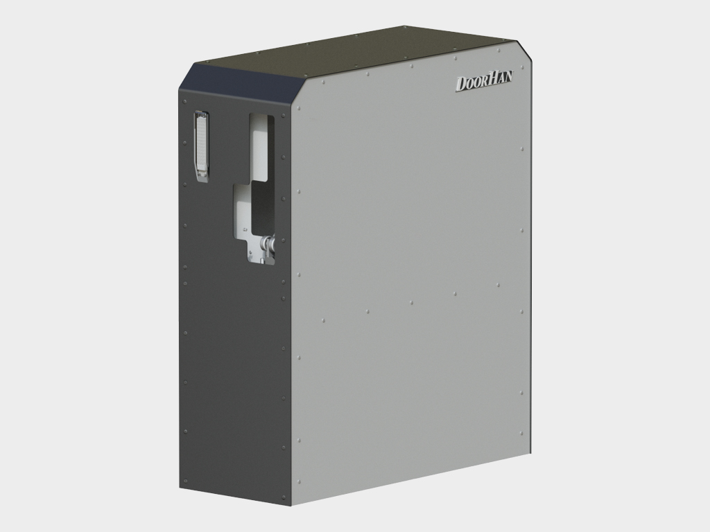 Shlagbaum korpusi ichki LED signal chiroqlari bilan jihozlangan.